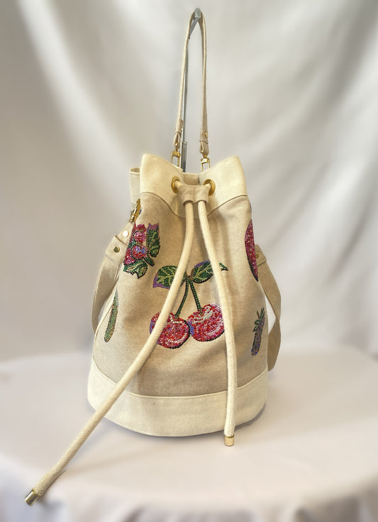 Fully Fruit Bucket Bag